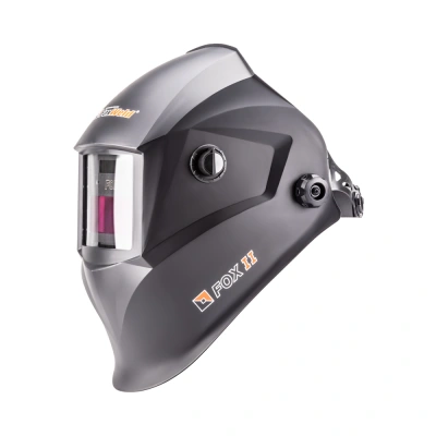 Маска сварщика FOX 2 "черная" (ф-р АСФ 4/9-13 с внеш. рег.) без коробки купить в Москве с доставкой по всей России | ProtosMarket.ru