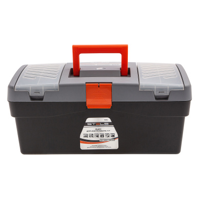 Ящик для инструмента 17", 420 х 220 х 180 мм, пластик Stels купить в Москве с доставкой по всей России | ProtosMarket.ru