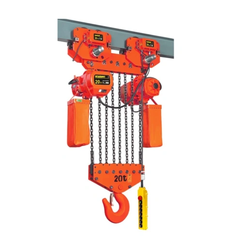 20т 6м таль цепная ТЭЦ OCALIFT 20-08s 380в передвижная по ценам производителя в Санкт-Петербурге с доставкой по всей России