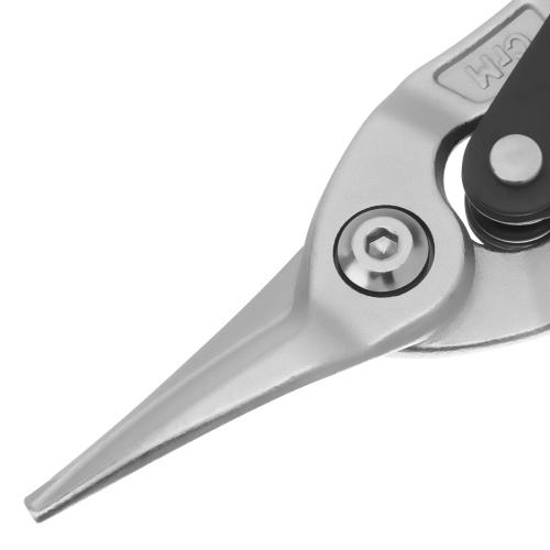 Ножницы по металлу, 270 мм, прямой рез, сталь-CrMo, трехкомпонентные рукоятки Denzel купить в Москве с доставкой по всей России | ProtosMarket.ru