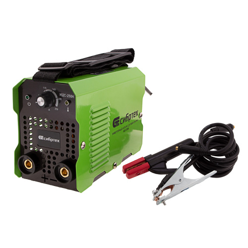 Инверторный аппарат дуговой сварки ИДС-250K, 250 А, ПВ 80%, диаметр электрода 1,6-5 мм Сибртех по ценам производителя в Санкт-Петербурге с доставкой по всей России