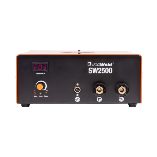 FoxWeld Аппарат конденсаторной приварки шпилек SW2500 (приварка шпилек M3-M8, в комплекте, пр-во FoxWeld/КНР) по ценам производителя в Санкт-Петербурге с доставкой по всей России