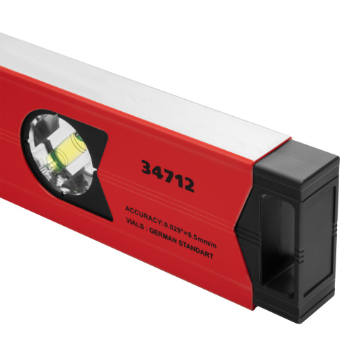 Уровень алюминиевый магнитный, 1200 мм, фрезерованный, 3 глазка (1 зеркальный) усиленный Matrix по ценам производителя в Санкт-Петербурге с доставкой по всей России