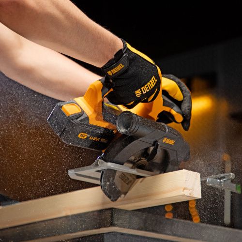 Пила циркулярная аккумуляторная бесщет. CCS-165-0, 18В Li-Ion Denzel купить в Москве с доставкой по всей России | ProtosMarket.ru