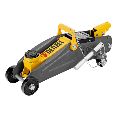 Домкрат гидравлический подкатной с фиксатором, 2 т, 130-330 мм Denzel купить в Москве с доставкой по всей России | ProtosMarket.ru