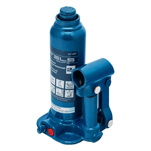 Домкрат гидравлический бутылочный, 2 т, h подъема 178-338 мм Stels по ценам производителя в Санкт-Петербурге с доставкой по всей России