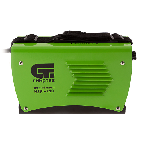 Аппарат инверторный дуговой сварки ИДС-250, 250 А, ПВ 80%, диаметр электрода 1.6-5 мм Сибртех по ценам производителя в Санкт-Петербурге с доставкой по всей России