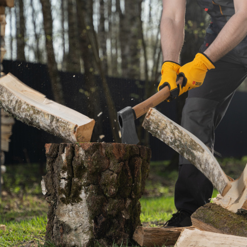 Топор кованый, 900 г, американский тип, буковая рукоятка, 430мм, EFP Denzel по ценам производителя в Санкт-Петербурге с доставкой по всей России