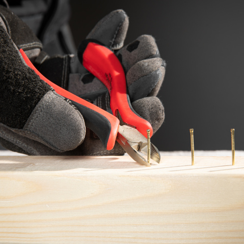 Бокорезы Mini, 130 мм, никелированные, авторазжим, двухкомпонентные рукоятки Matrix купить в Москве с доставкой по всей России | ProtosMarket.ru