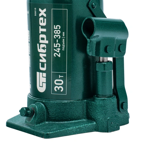 Домкрат гидравлический бутылочный, 30 т, 245-385 мм Сибртех по ценам производителя в Санкт-Петербурге с доставкой по всей России