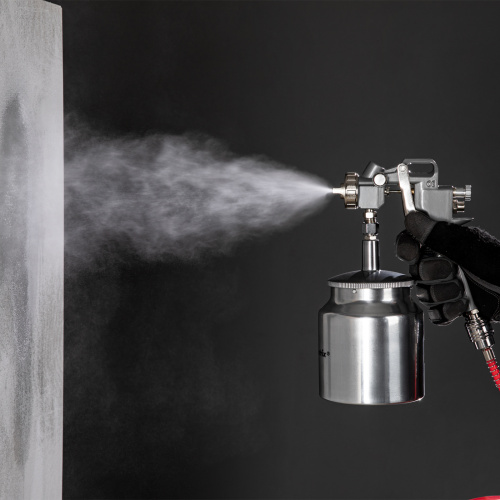 Краскораспылитель пневматический с нижним бачком V 0.75 л, сопло D 1.2, 1.5 и 1.8 мм Matrix купить в Москве с доставкой по всей России | ProtosMarket.ru