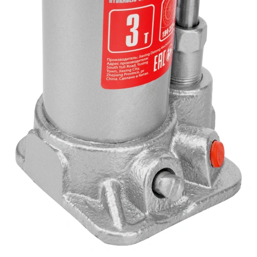 Домкрат гидравлический бутылочный, 3 т, высота подъема 194-372 мм, в пластиковый кейсе Matrix по ценам производителя в Санкт-Петербурге с доставкой по всей России