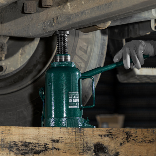 Домкрат гидравлический бутылочный, 20 т, 215-405 мм Сибртех по ценам производителя в Санкт-Петербурге с доставкой по всей России