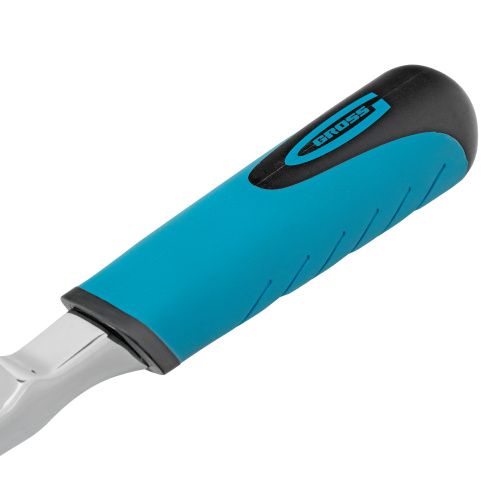 Ключ-трещотка 1/2", CrV, 90 зубьев, усиленный, хром Gross купить в Москве с доставкой по всей России | ProtosMarket.ru