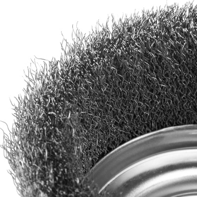 Щетка для УШМ, 125 мм, М14, "чашка", витая проволока Сибртех по ценам производителя в Санкт-Петербурге с доставкой по всей России