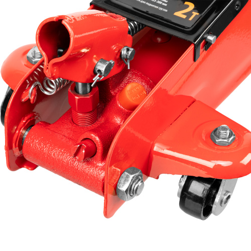 Домкрат гидравлический подкатной, 2 т, h подъема 125-300 мм, в пластиковом кейсе Sparta по ценам производителя в Санкт-Петербурге с доставкой по всей России