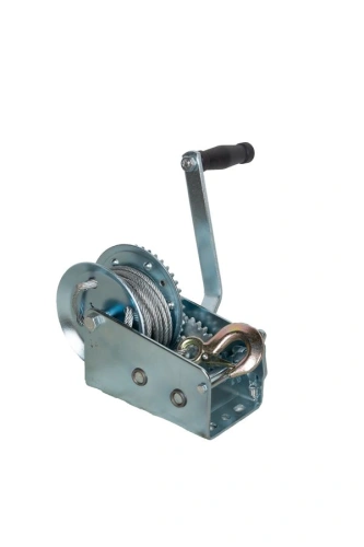 Лебедка ручная барабанная с тросом  900кг  10м оцинкованная TOR FD по ценам производителя в Санкт-Петербурге с доставкой по всей России