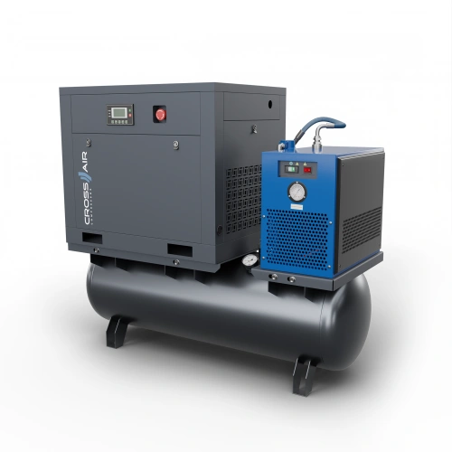 Компрессорная станция для лазерной промышленности CrossAir СА15-16GA-500DRY по ценам производителя в Санкт-Петербурге с доставкой по всей России