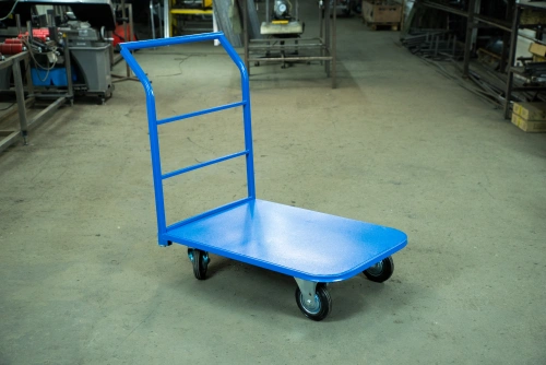 Тележка платформенная TOR ТП-2 (600х900) г/п 435 кг (160 мм) по ценам производителя в Санкт-Петербурге с доставкой по всей России