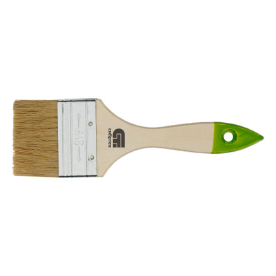 Кисть плоская 63 мм, натуральная щетина, деревянная ручка Сибртех купить в Москве с доставкой по всей России | ProtosMarket.ru