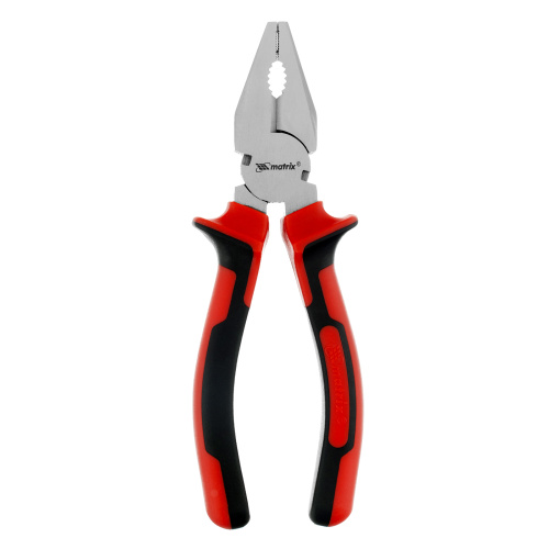 Плоскогубцы Nickel, 160 мм, никелированные, двухкомпонентные рукоятки Matrix купить в Москве с доставкой по всей России | ProtosMarket.ru