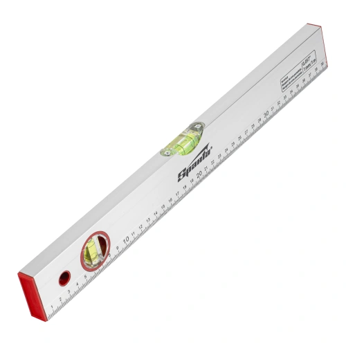 Уровень алюминиевый, 400 мм, 2 глазка, линейка Sparta по ценам производителя в Санкт-Петербурге с доставкой по всей России