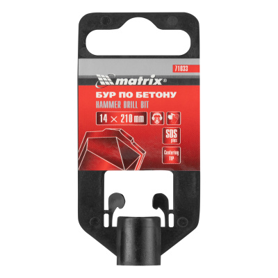 Бур по бетону, 14 x 210 мм, SDS Plus Matrix по ценам производителя в Санкт-Петербурге с доставкой по всей России