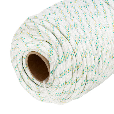 Фал плетеный капроновый с сердечником, 12 мм, L 100 м, 24-прядный, Сибртех купить в Москве с доставкой по всей России | ProtosMarket.ru