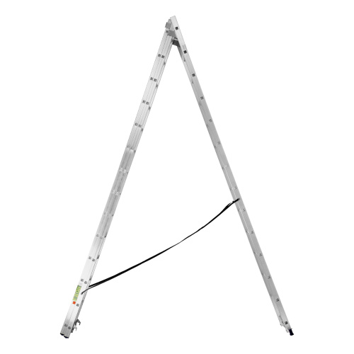 Лестница, 3 х 14 ступеней, алюминиевая, трехсекционная, Сибртех купить в Москве с доставкой по всей России | ProtosMarket.ru