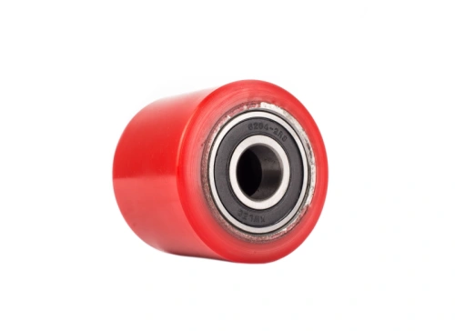 Колесо полиуретан 80х60 мм с подшипником для тележек гидравлических по ценам производителя в Санкт-Петербурге с доставкой по всей России