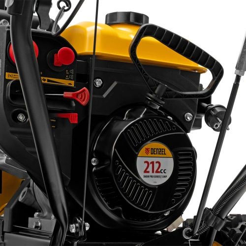 Бензиновая снегоуборочная машина SBM 610S PRO, 212 cc, электростартер, фара, обогрев Denzel купить в Москве с доставкой по всей России | ProtosMarket.ru