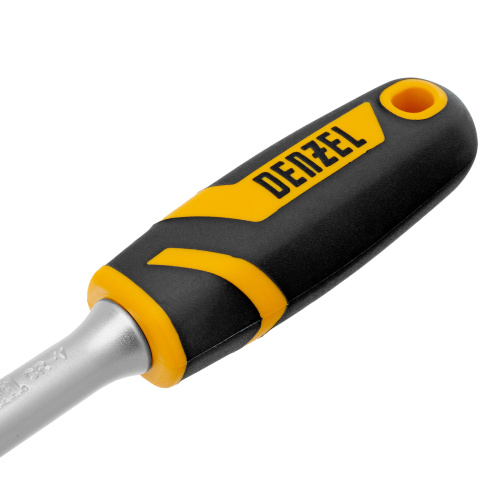 Ключ-трещотка 1/2", 90 зубьев, с быстрым сбросом, CrV Denzel купить в Москве с доставкой по всей России | ProtosMarket.ru