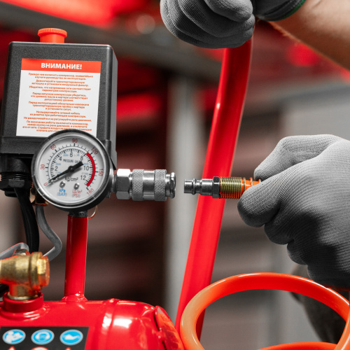 Компрессор воздушный DC1500L/24, 1,5 кВт, 24 л, 210 л/мин MTX по ценам производителя в Санкт-Петербурге с доставкой по всей России