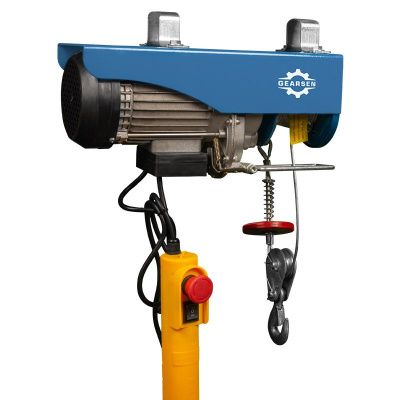 Таль электрическая мини стационарная GEARSEN PA 220В, 250/500кг, 20/10м купить в Москве с доставкой по всей России | ProtosMarket.ru