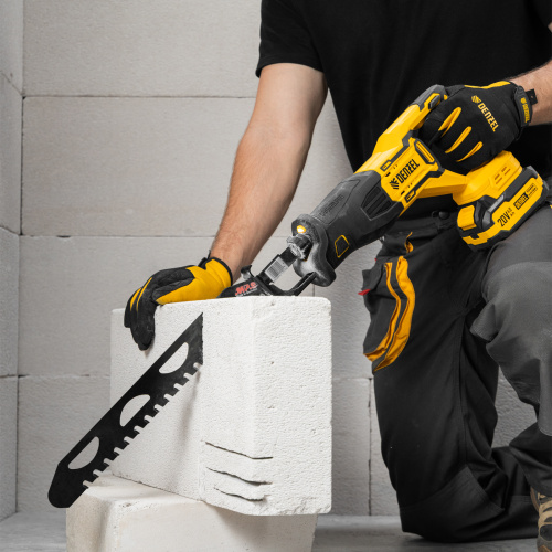 Пила сабельная аккумуляторная бесщет. RS-250, Li-Ion, 20 В Denzel по ценам производителя в Санкт-Петербурге с доставкой по всей России