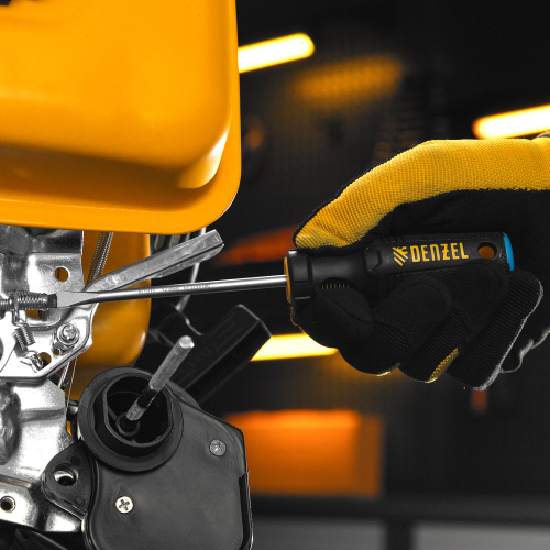 Отвертка, SL5x100 мм, S2, 3к рукоятка Denzel по ценам производителя в Санкт-Петербурге с доставкой по всей России