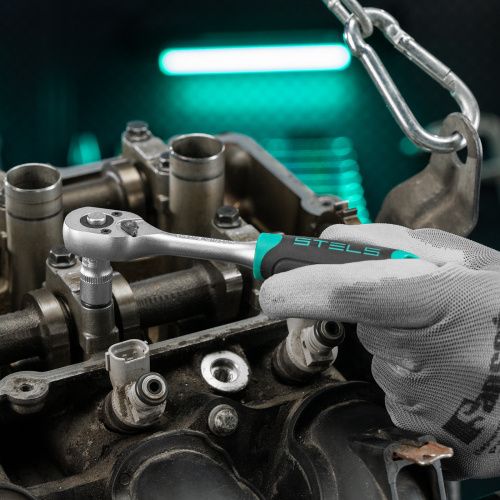 Набор инструментов, 1/2",3/8", 1/4", CrV, пластиковый кейс 142 предмета Stels купить в Москве с доставкой по всей России | ProtosMarket.ru