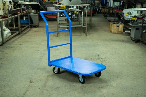 Тележка платформенная TOR ТП-1 (500х800) г/п 300 кг (125 мм) по ценам производителя в Санкт-Петербурге с доставкой по всей России