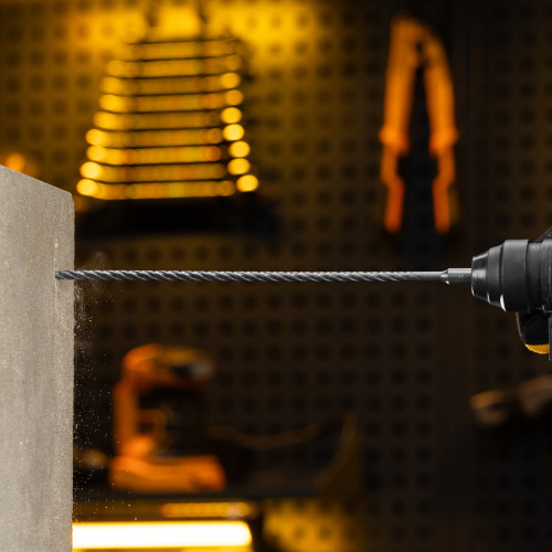 Бур по бетону, цельная крестовая пластина, 6x315 мм, SDS PLUS Denzel по ценам производителя в Санкт-Петербурге с доставкой по всей России