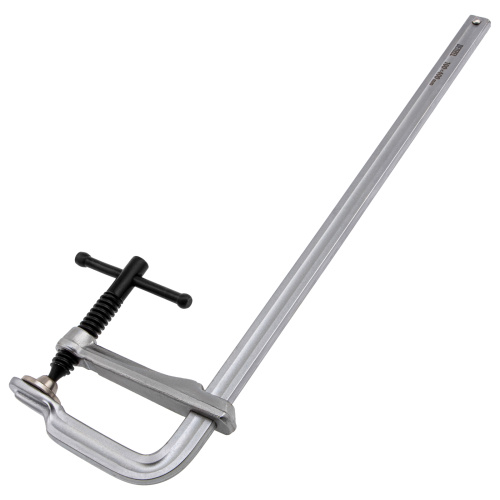 Струбцина F-образная, 100x400мм, кованая Denzel купить в Москве с доставкой по всей России | ProtosMarket.ru