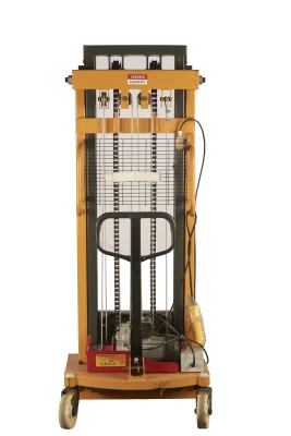 Штабелер с электроподъемом 1,5 т 1,6 м TOR TSW с лебедкой и пультом по ценам производителя в Санкт-Петербурге с доставкой по всей России
