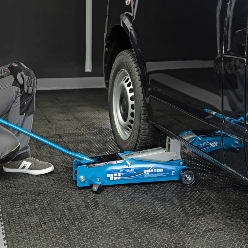 Домкрат гидравлический подкатной, высокий подъем, 3т, SUV, 190-535 мм Stels по ценам производителя в Санкт-Петербурге с доставкой по всей России