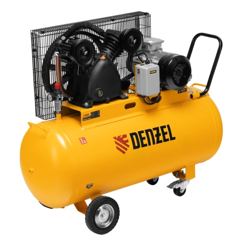 Компрессор воздушный рем. привод BCV 4000-T/200, 4,0 кВт, 200 литров, 690 л/мин Denzel по ценам производителя в Санкт-Петербурге с доставкой по всей России