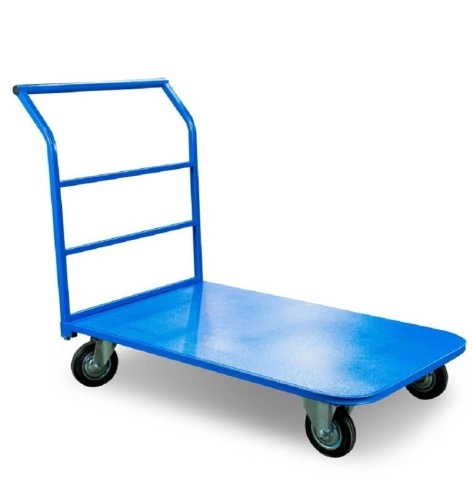 Тележка платформенная TOR ТП-7 (600х1200) г/п 435 кг (160мм) по ценам производителя в Санкт-Петербурге с доставкой по всей России