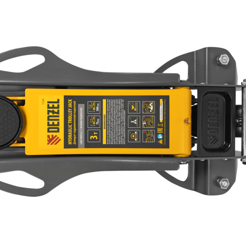 Домкрат гидравлический подкатной, 3 т, 75-500 мм, быстрый подъем, низкий подхват, проф. Denzel по ценам производителя в Санкт-Петербурге с доставкой по всей России