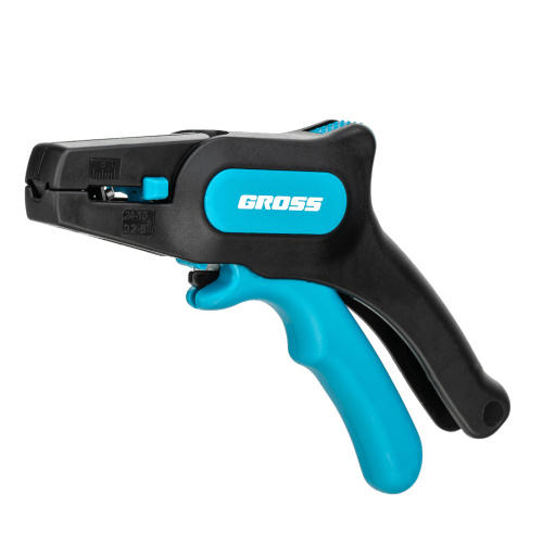 Щипцы для зачистки электропроводов 0.2-6 мм2 (10-24 AWG) лезвие: нержавеющая сталь Gross по ценам производителя в Санкт-Петербурге с доставкой по всей России