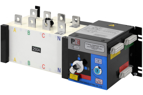 Реверсивный рубильник АВР (устройство автоматического ввода резерва) SHIQ5-250 4P по ценам производителя в Санкт-Петербурге с доставкой по всей России