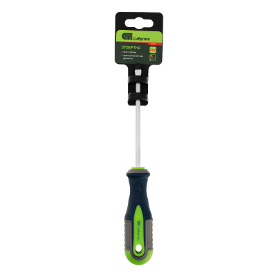 Отвертка, SL5 х 100 мм, CrV, трехкомпонентная рукоятка Сибртех купить в Москве с доставкой по всей России | ProtosMarket.ru