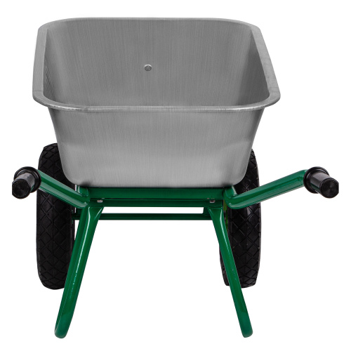 Тачка садово-строительная, 2-х колесная, усиленная, грузоподъемность 320 кг, объем 100 л купить в Москве с доставкой по всей России | ProtosMarket.ru