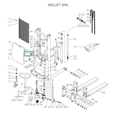 Зарядная розетка для штабелеров SPN купить в Москве с доставкой по всей России | ProtosMarket.ru